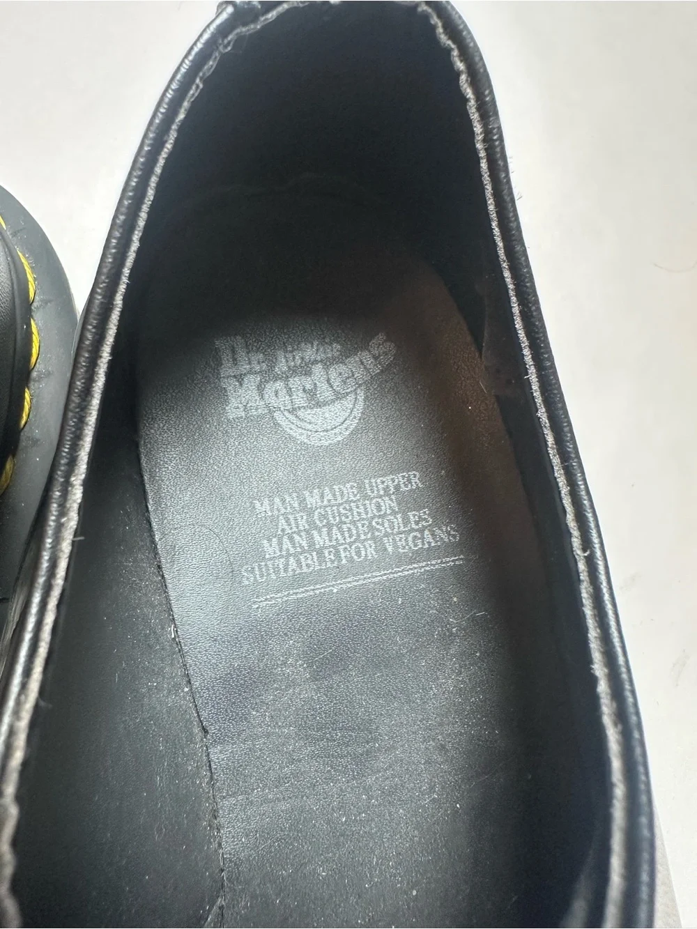 Dr Martens 1461 Black Leather 3 Eye Oxford Derby Shoes Mens 6